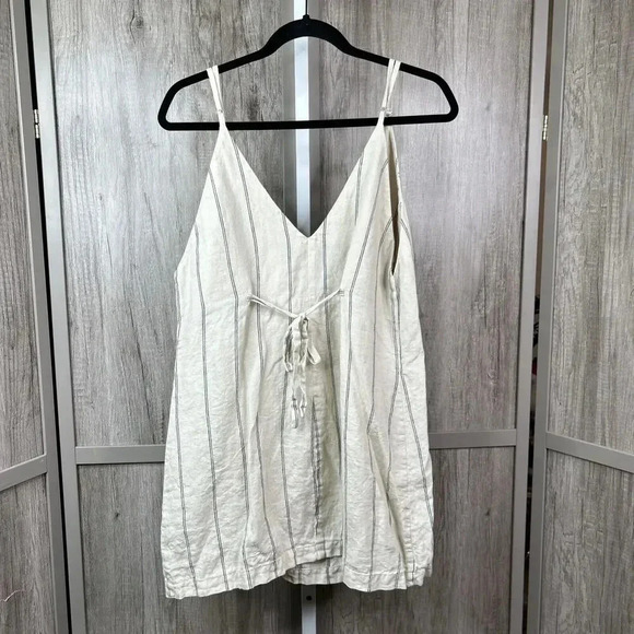 Reformation Beige Striped Tunic - Picture 8 of 9